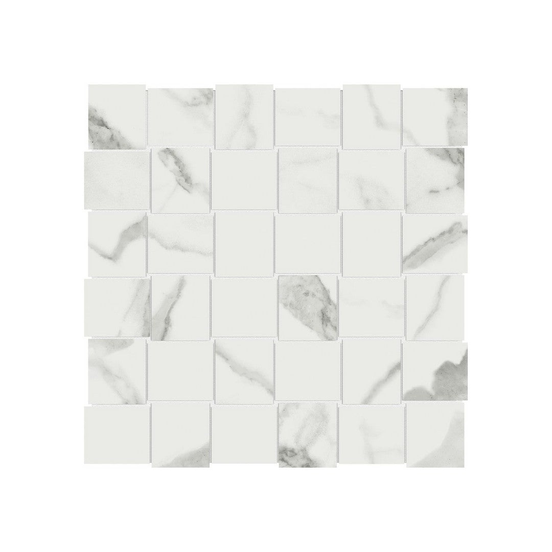 Anatolia 12" x 12" Mayfair Rectified Matte Porcelain 2" Basketweave Mosaic