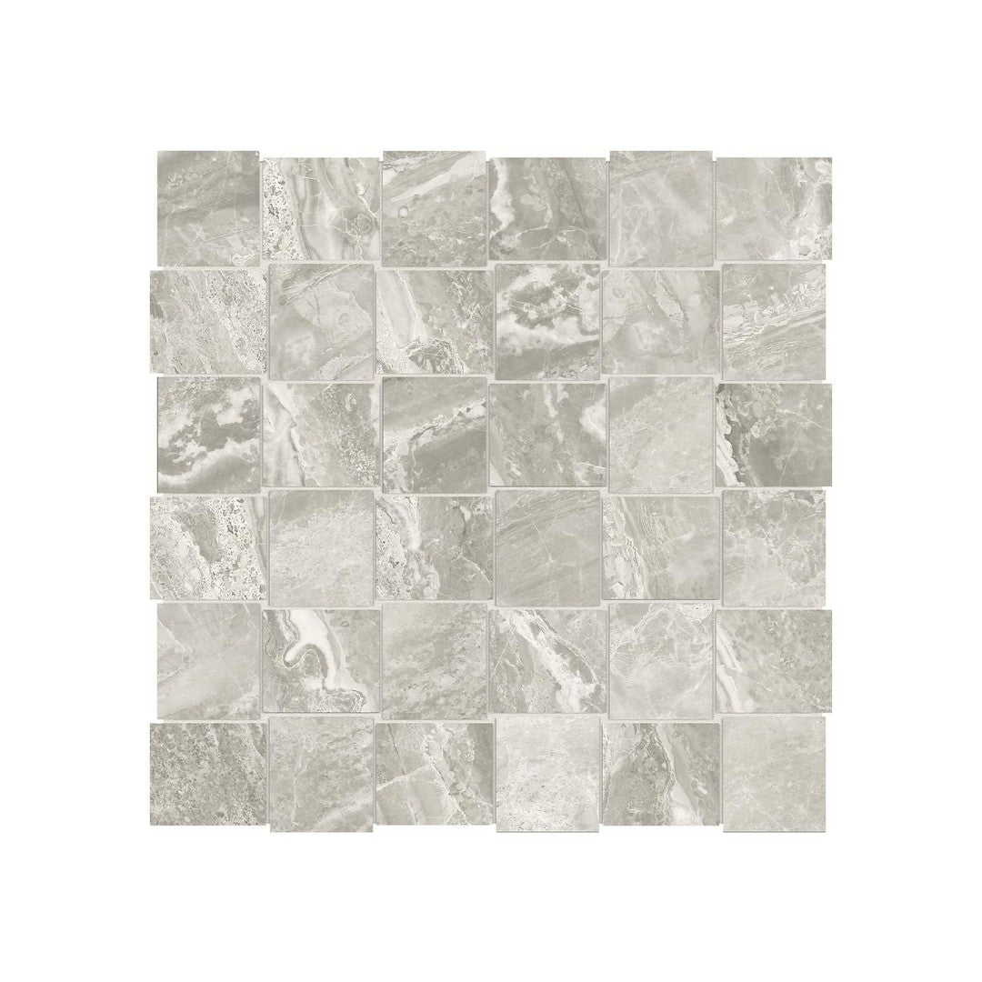 Anatolia 12" x 12" Mayfair Rectified Polished Porcelain 2" Basketweave Mosaic