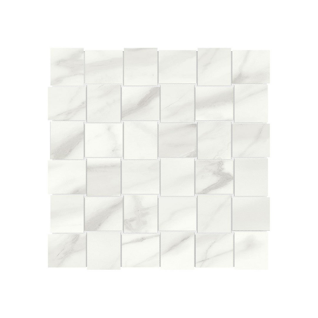 Anatolia 12" x 12" Mayfair Rectified Polished Porcelain 2" Basketweave Mosaic