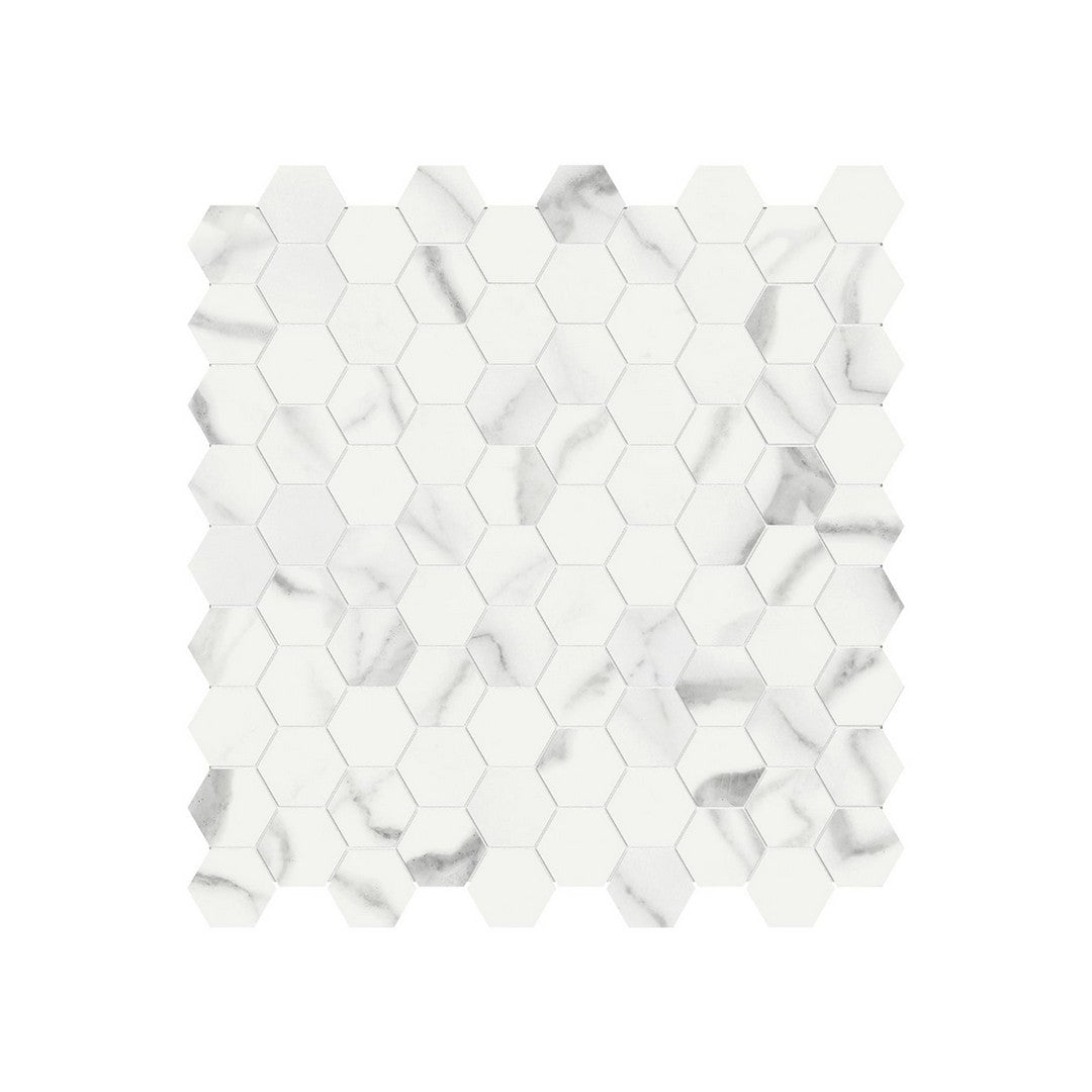 Anatolia 12" x 12" Mayfair Polished Porcelain 1" Hexagon Mosaic