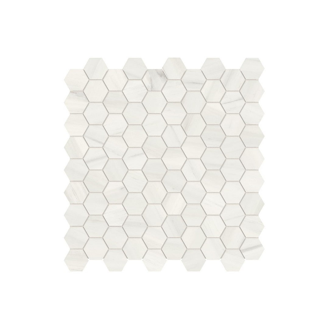 Anatolia 12" x 12" Mayfair Polished Porcelain 1" Hexagon Mosaic