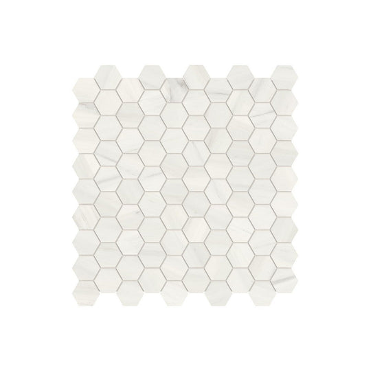Anatolia 12" x 12" Mayfair Polished Porcelain 1" Hexagon Mosaic