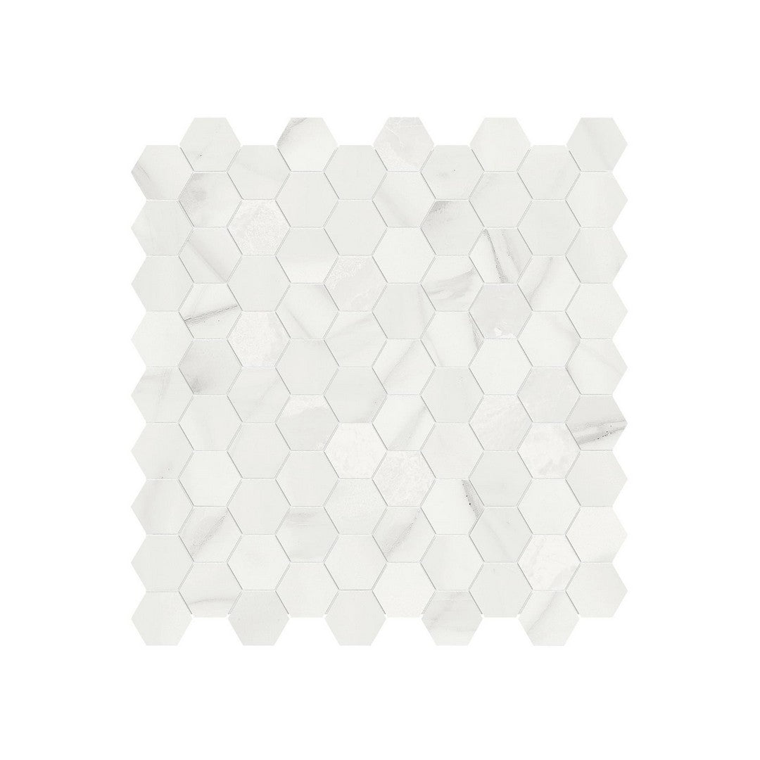 Anatolia 12" x 12" Mayfair Polished Porcelain 1" Hexagon Mosaic