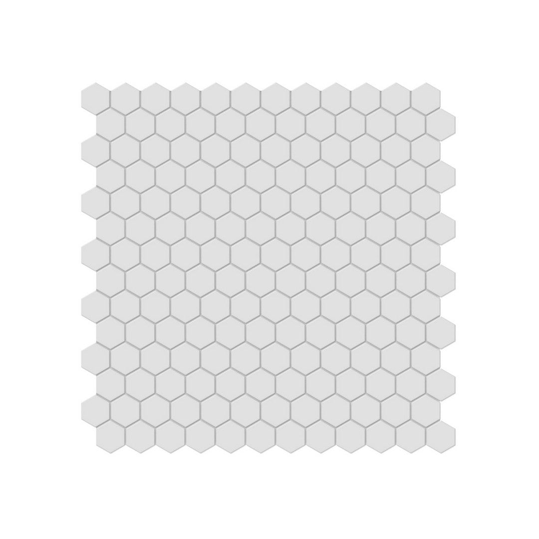 Anatolia 11.54" x 11.65" Soho Matte Porcelain 1" Hexagon Mosaic