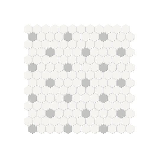 Anatolia 11.54" x 11.65" Soho Matte Porcelain 1" Hexagon Mosaic