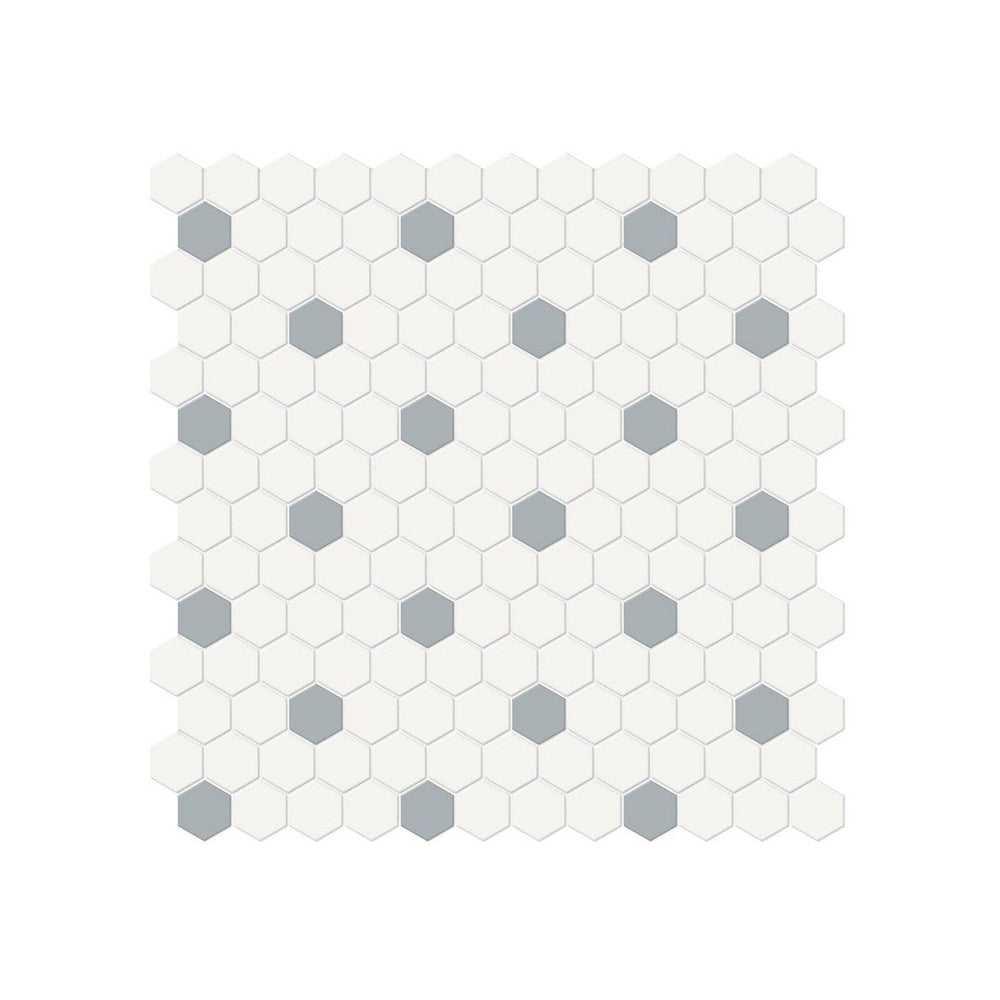 Anatolia 11.54" x 11.65" Soho Matte Porcelain 1" Hexagon Mosaic