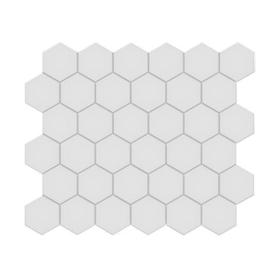 Anatolia 10.8" x 12.48" Soho Matte Porcelain 2" Hexagon Mosaic