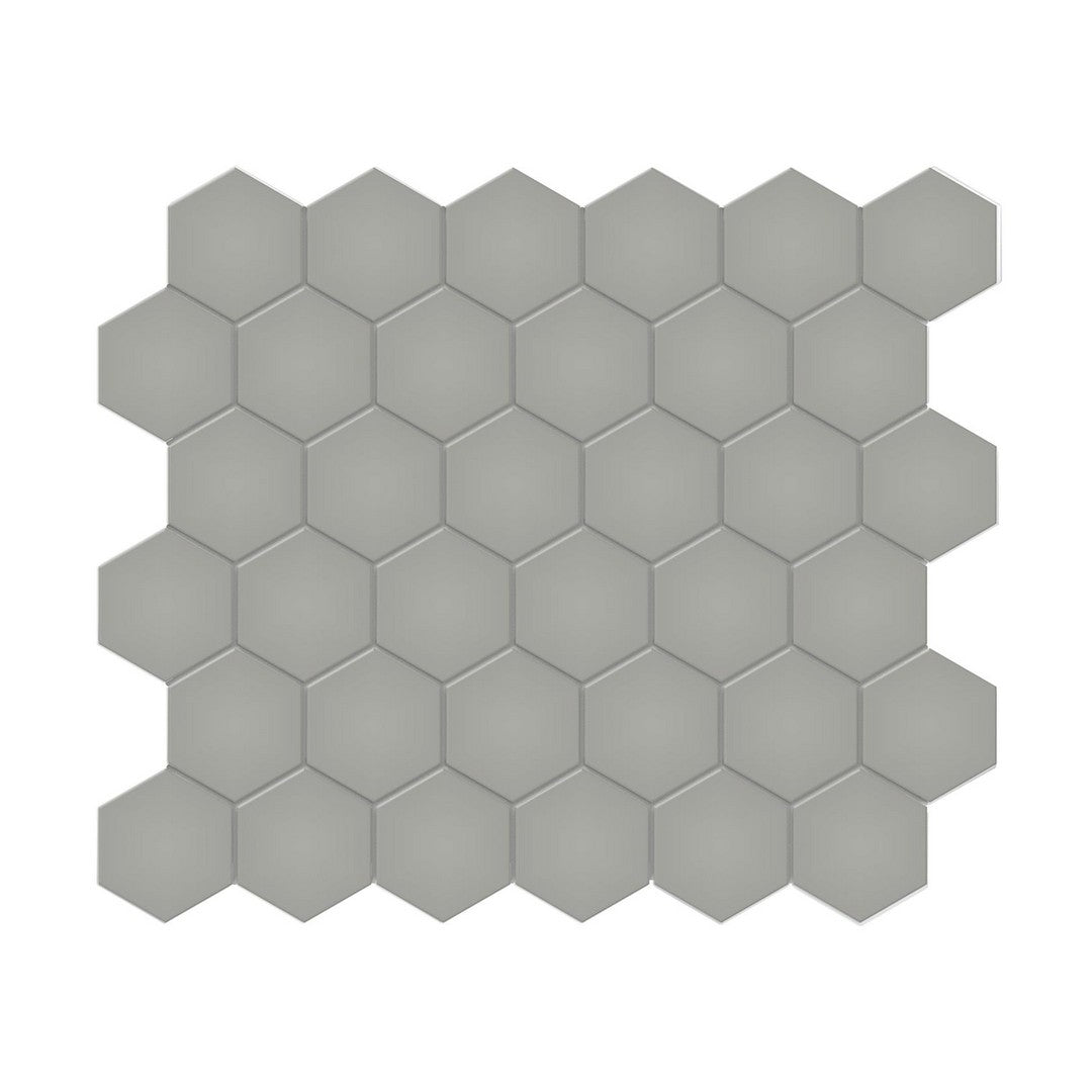 Anatolia 10.8" x 12.48" Soho Matte Porcelain 2" Hexagon Mosaic