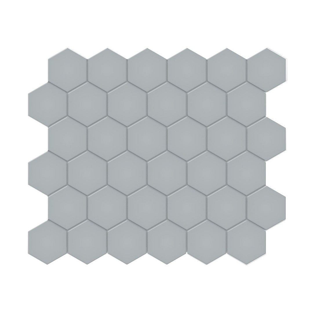 Anatolia 10.8" x 12.48" Soho Matte Porcelain 2" Hexagon Mosaic