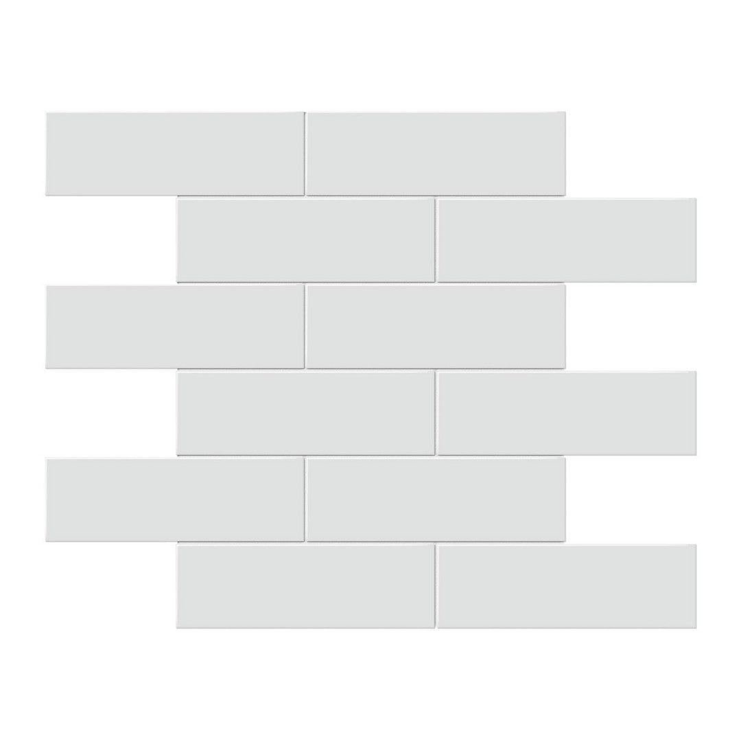 Anatolia 11.65" x 11.73" Soho Matte Porcelain 2×6" Brick Mosaic
