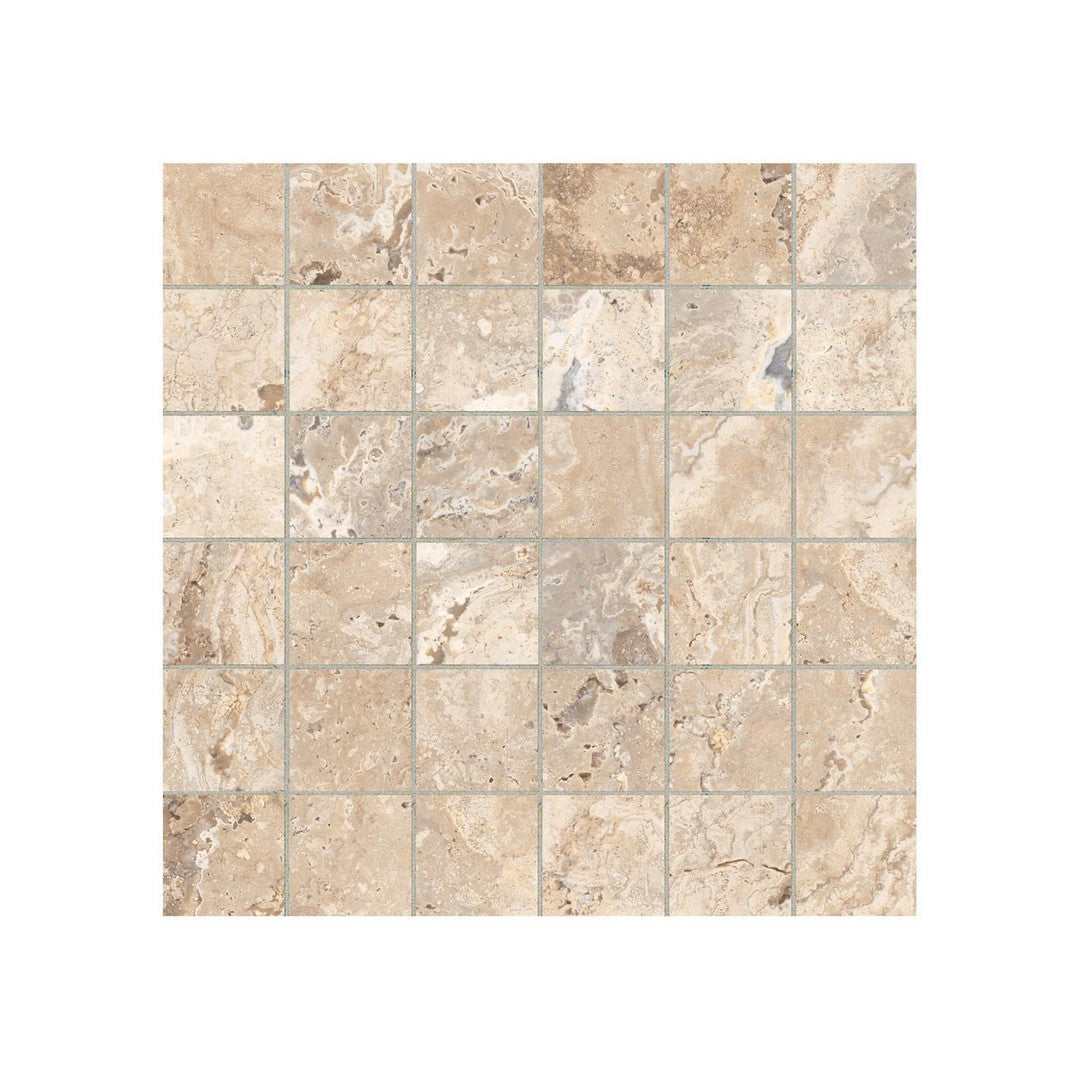 Anatolia 12" x 12" Antico Matte Porcelain 2" Mosaic