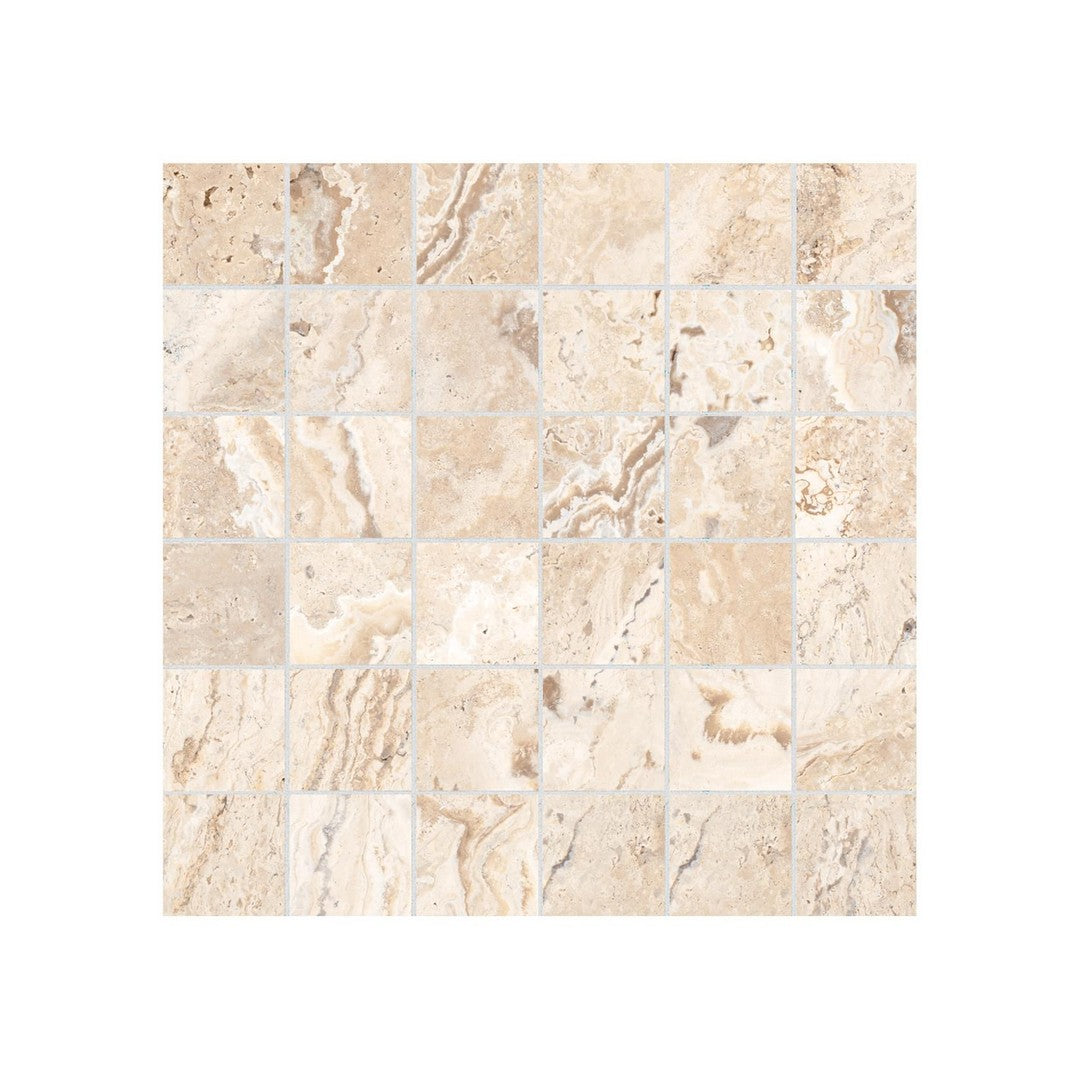 Anatolia 12" x 12" Antico Matte Porcelain 2" Mosaic
