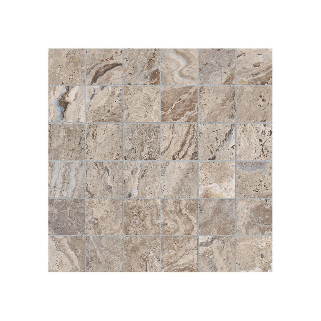 Anatolia 12" x 12" Antico Matte Porcelain 2" Mosaic