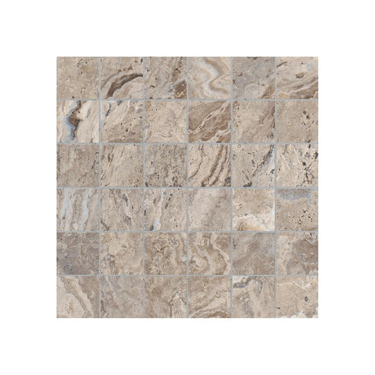 Anatolia 12" x 12" Antico Matte Porcelain 2" Mosaic