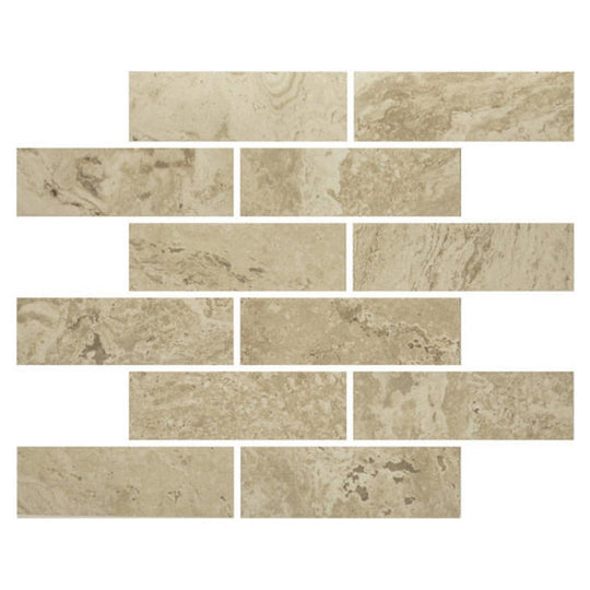Anatolia 12" x 12" Antico Matte Porcelain 2x6" Mosaic