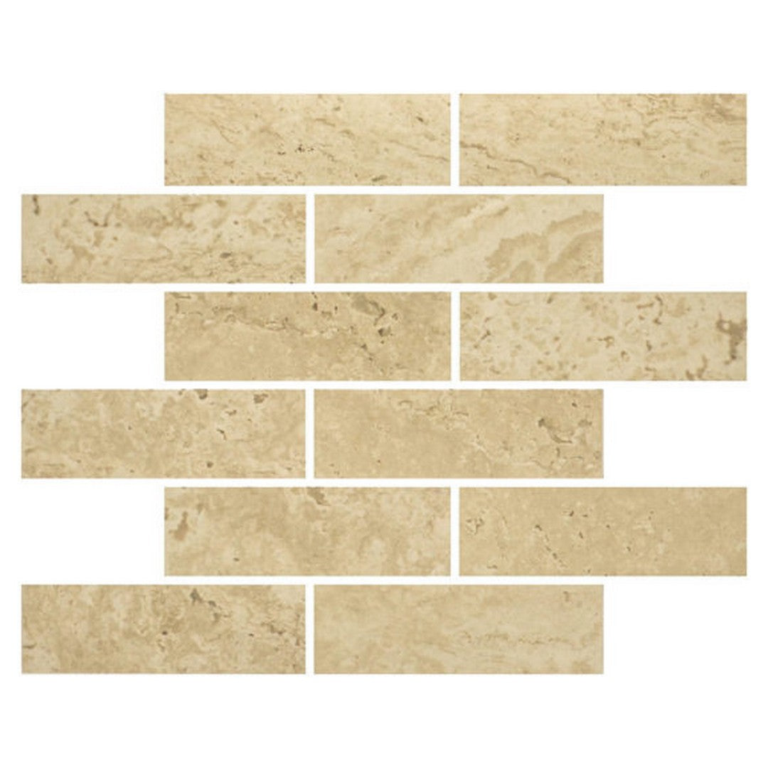 Anatolia 12" x 12" Antico Matte Porcelain 2x6" Mosaic