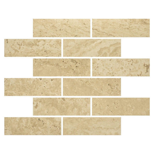 Anatolia 12" x 12" Antico Matte Porcelain 2x6" Mosaic