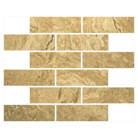 Anatolia 12" x 12" Antico Matte Porcelain 2x6" Mosaic