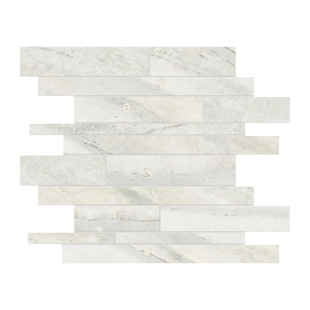 Anatolia 12" x 12" Evolution Matte Porcelain Random Strip Mosaic