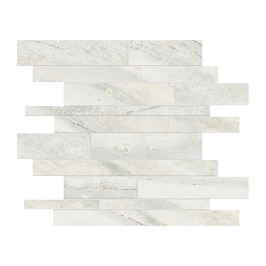 Anatolia 12" x 12" Evolution Matte Porcelain Random Strip Mosaic
