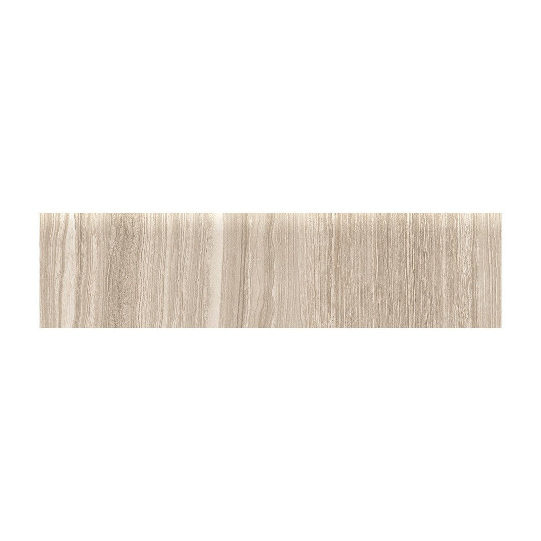 Anatolia 3" x 12" Eramosa Matte Porcelain Bullnose