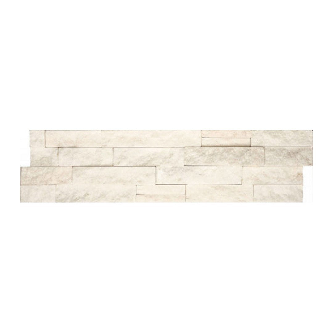 Qualis Ceramica 6" x 24" Ledgerstone Matte Natural Stone Corner