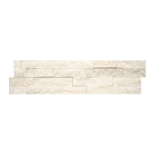 Qualis Ceramica 6" x 24" Ledgerstone Matte Natural Stone Corner