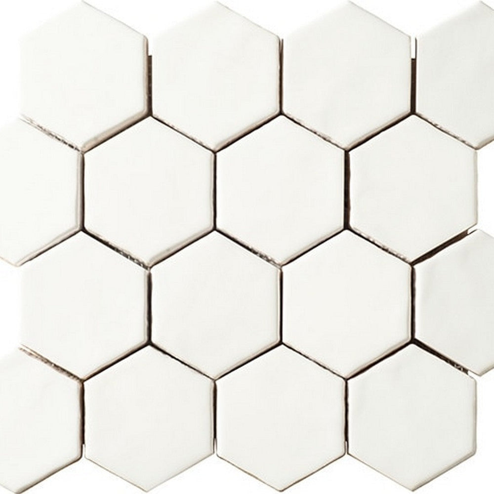 Marazzi Artistic Reflections 3" x 3" Matte Hexagon Mosaic
