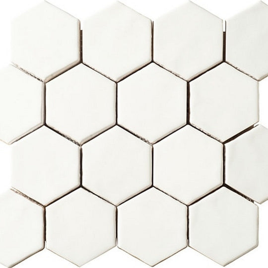 Marazzi Artistic Reflections 3" x 3" Matte Hexagon Mosaic