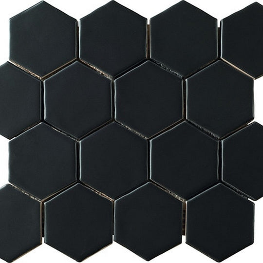 Marazzi Artistic Reflections 3" x 3" Matte Hexagon Mosaic