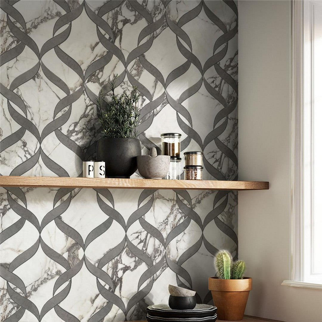 Tesoro-10-x-11-La-Dolce-Vita-Rectified-Matte-Porcelain-Onda-Mosaic-Audrey-Bianco