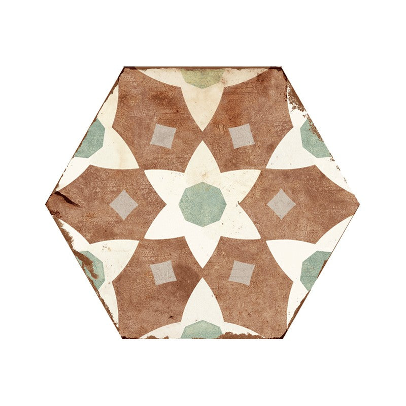 Maniscalco Stone 8" x 10" Alhambra Matte Porcelain Deco Tile