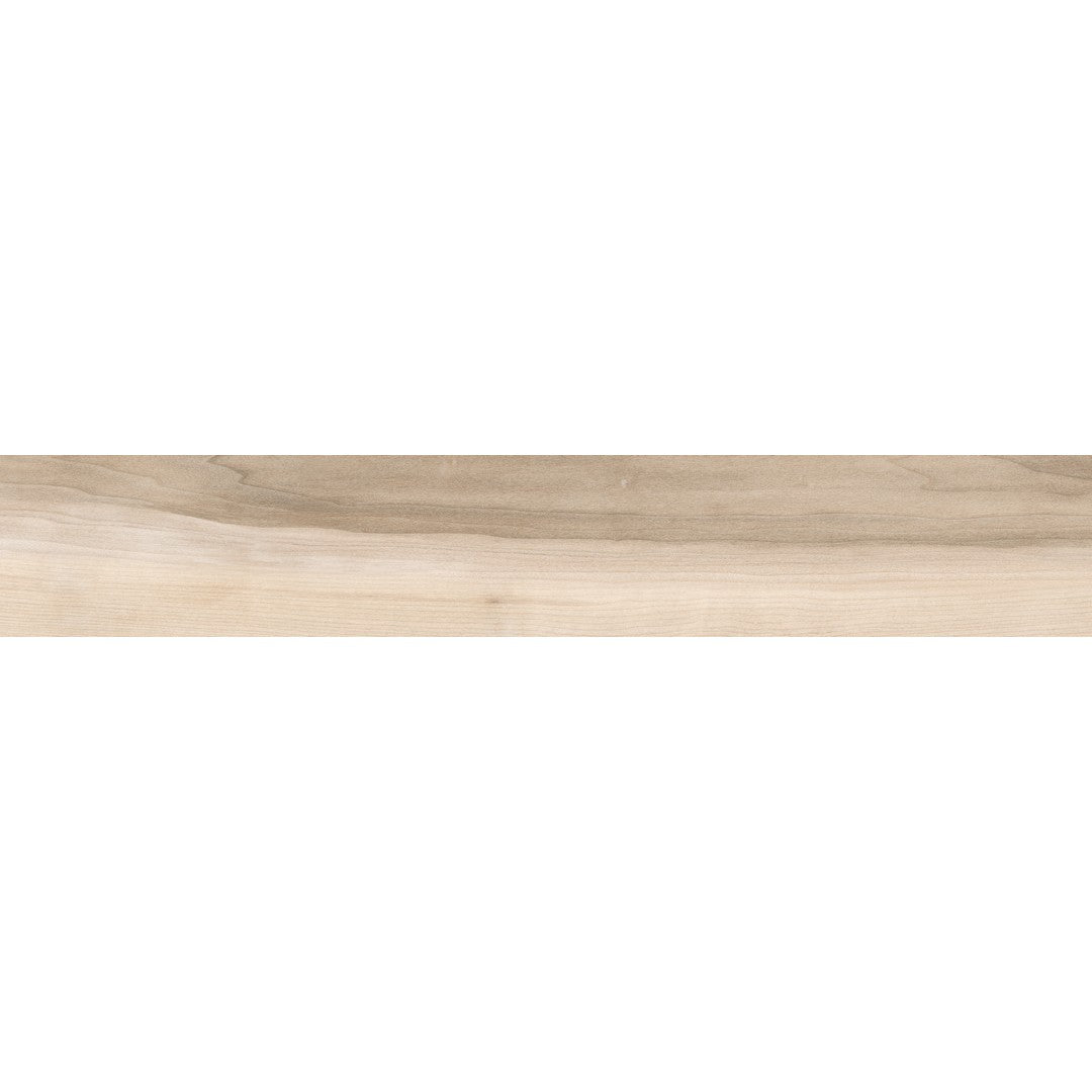 Tesoro 6" x 36" Molten Pressed Matte Porcelain Wood Plank