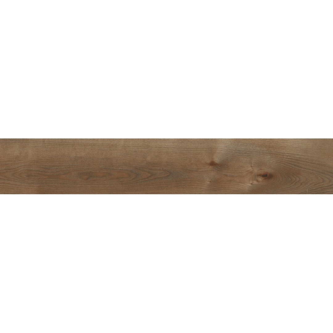 Tesoro 6" x 36" Molten Pressed Matte Porcelain Wood Plank