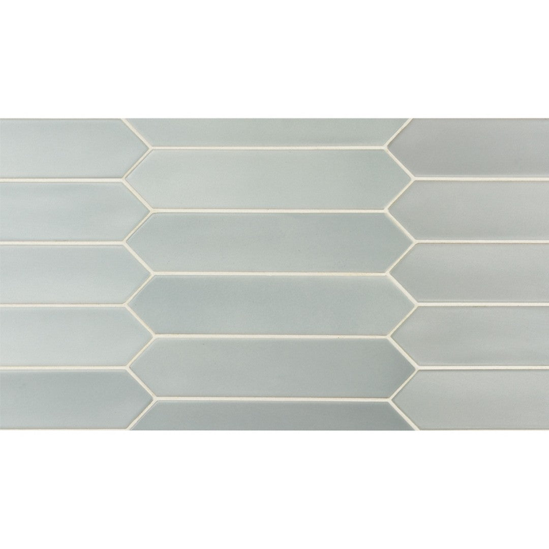 MiR Alfama 2" x 10" Matte Ceramic Pickets Tile