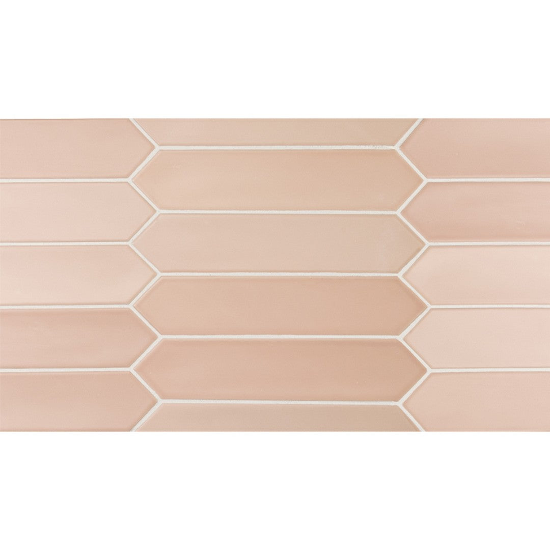 MiR Alfama 2" x 10" Matte Ceramic Pickets Tile