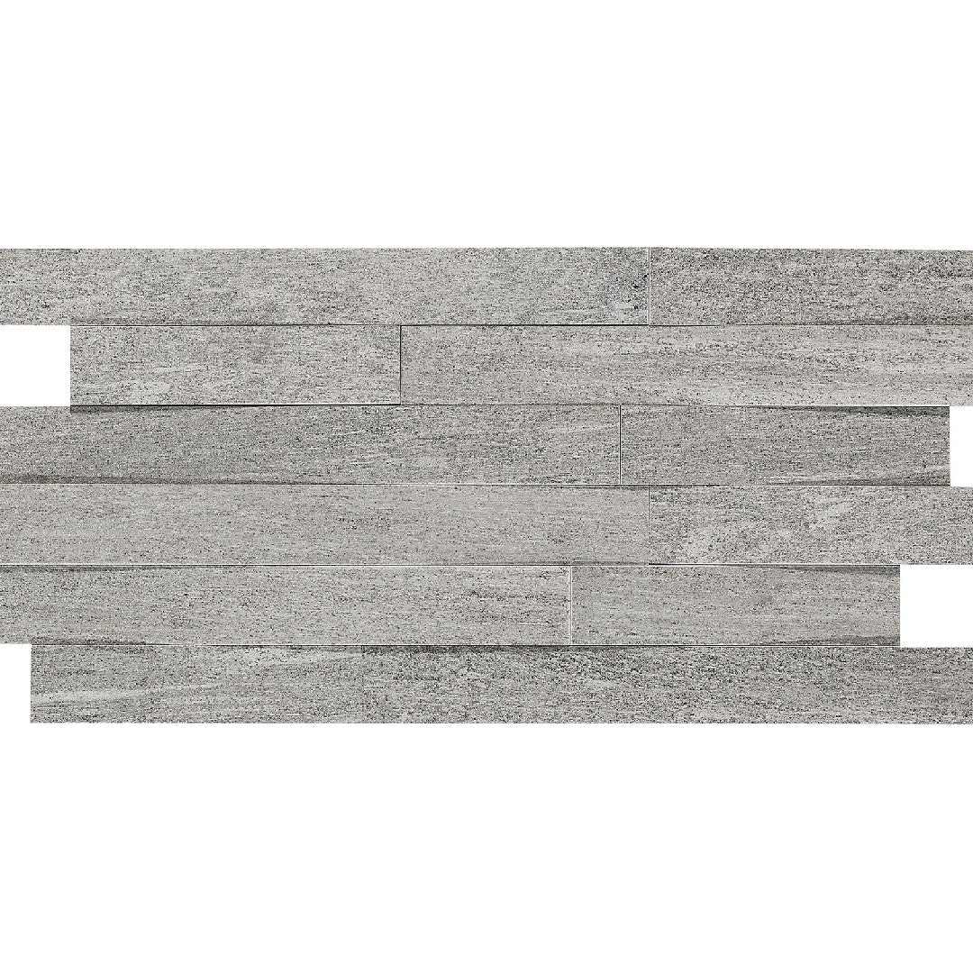 Daltile-Ambassador-12-x-24-Matte-Porcelain-Random-Linear-Mosaic-Global-Grey