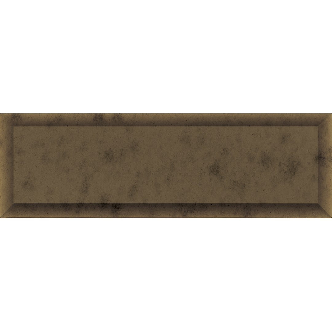 Crossville 3" x 9" Obsidian Gloss Antique Mirror Glass Tile