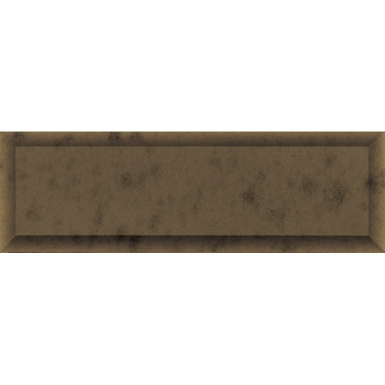 Crossville 3" x 9" Obsidian Gloss Antique Mirror Glass Tile