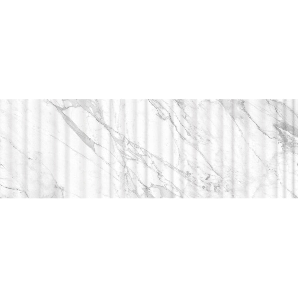 Crossville Studios 12" x 36" Raffino Rectified Matte Alto Deco Ceramic Wall Tile