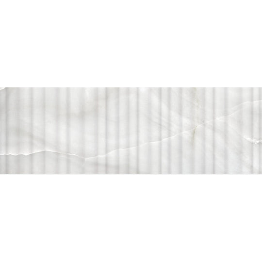 Crossville Studios 12" x 36" Raffino Rectified Matte Alto Deco Ceramic Wall Tile