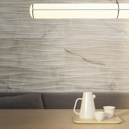 Crossville-Studios-12-x-36-Raffino-Rectified-Matte-Curva-Deco-Ceramic-Wall-Tile-Onyx-Suave