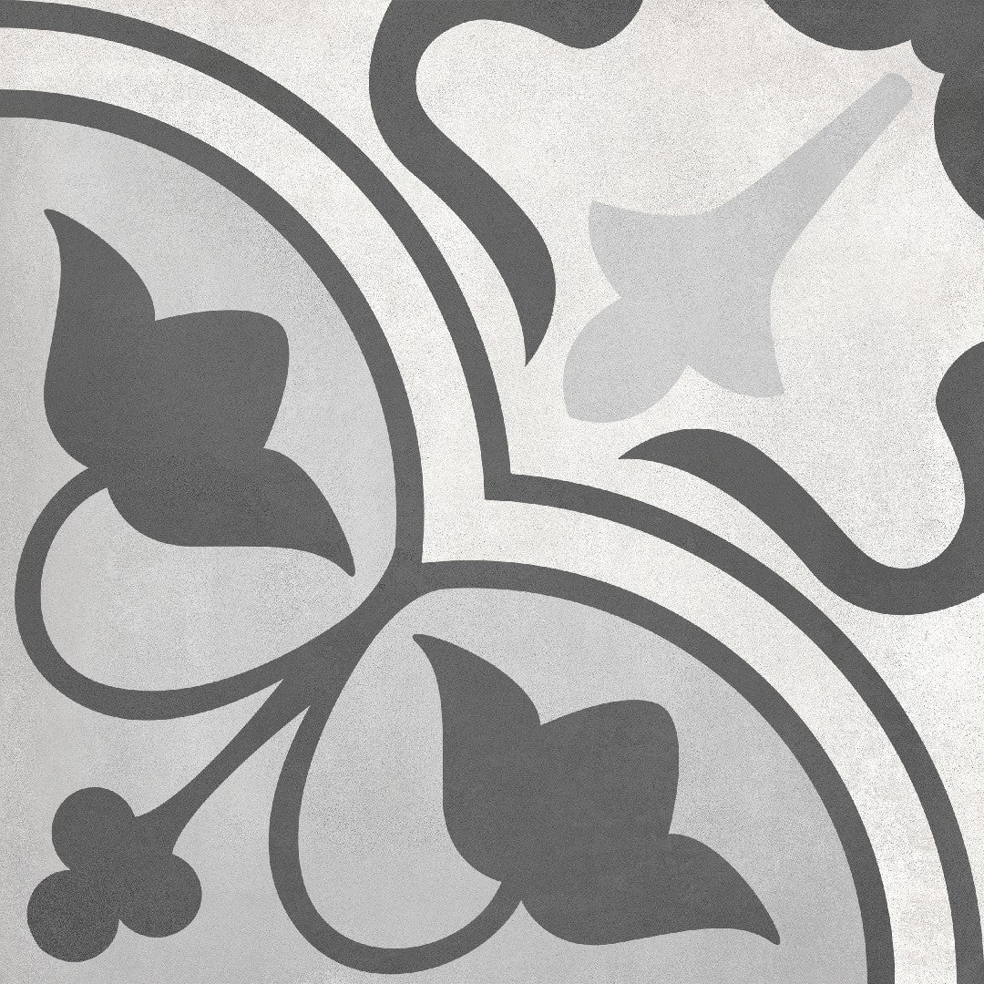 Crossville 8" x 8" Form Matte Porcelain Clover Deco Tile