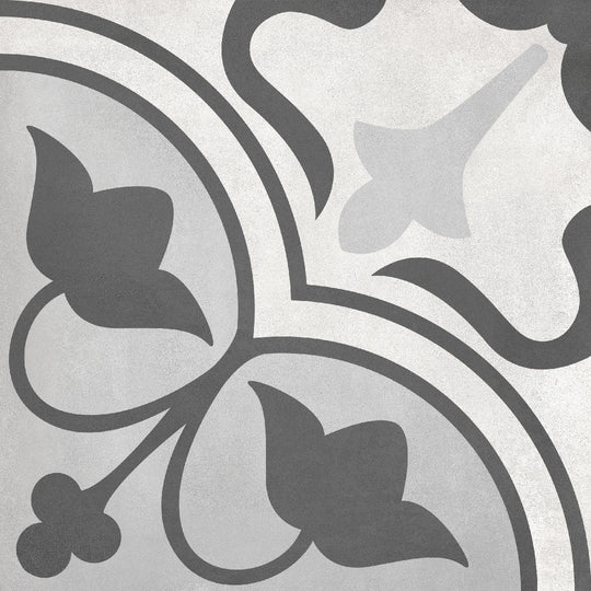 Crossville 8" x 8" Form Matte Porcelain Clover Deco Tile
