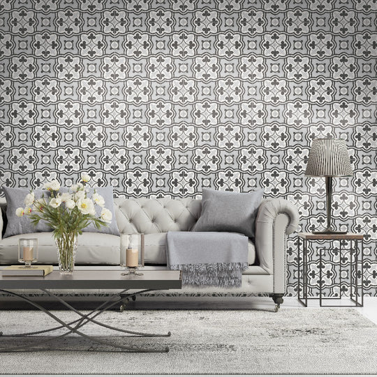 Crossville-8-x-8-Form-Matte-Porcelain-Baroque-Deco-Tile-Ice