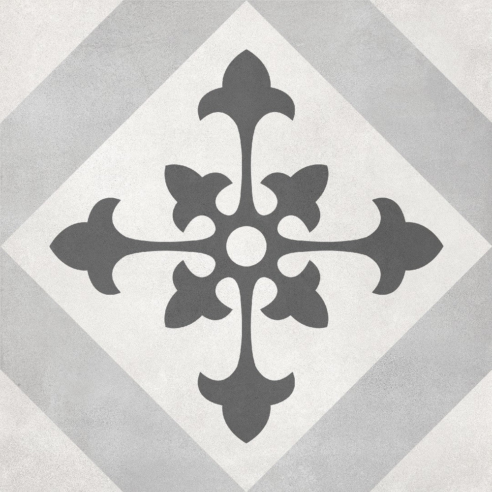 Crossville 8" x 8" Form Matte Porcelain Northstar Deco Tile