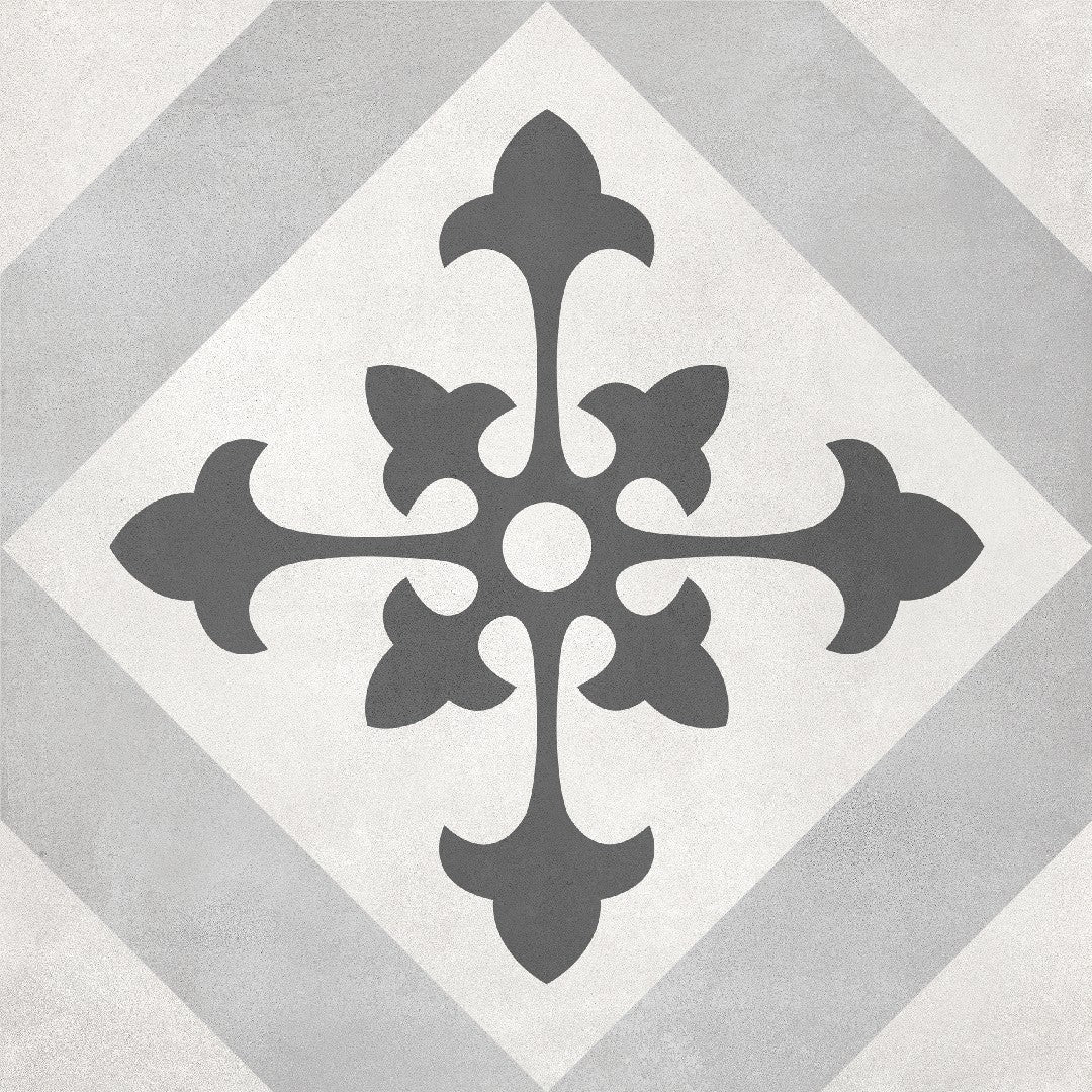 Crossville 8" x 8" Form Matte Porcelain Northstar Deco Tile