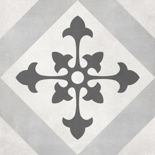 Crossville 8" x 8" Form Matte Porcelain Northstar Deco Tile