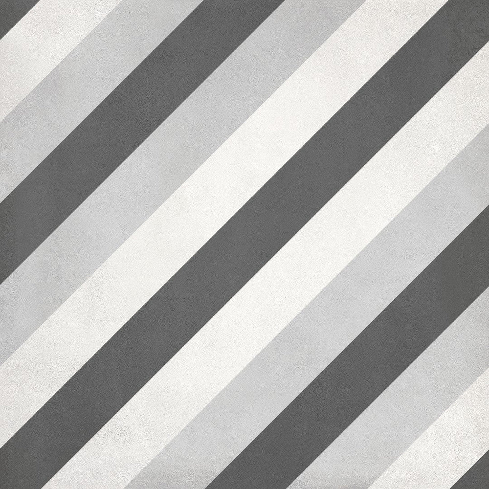 Crossville 8" x 8" Form Matte Porcelain Diamond Deco Tile