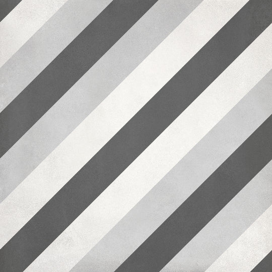 Crossville 8" x 8" Form Matte Porcelain Diamond Deco Tile